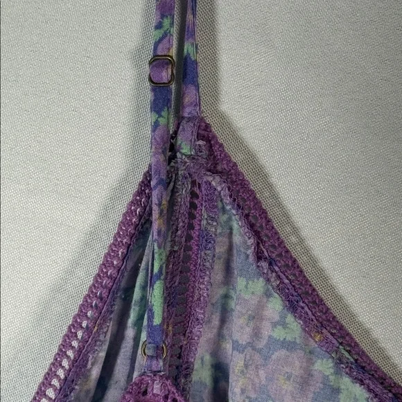 Vintage Spell Wildflower Mini Dress Size Medium - Picture 8 of 15